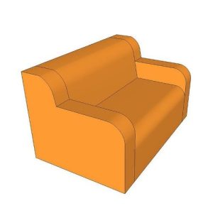 Sofa dwuosobowa