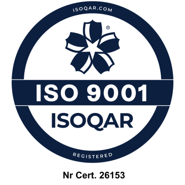 Harpo otrzymało certyfikat jakości ISO 9001
